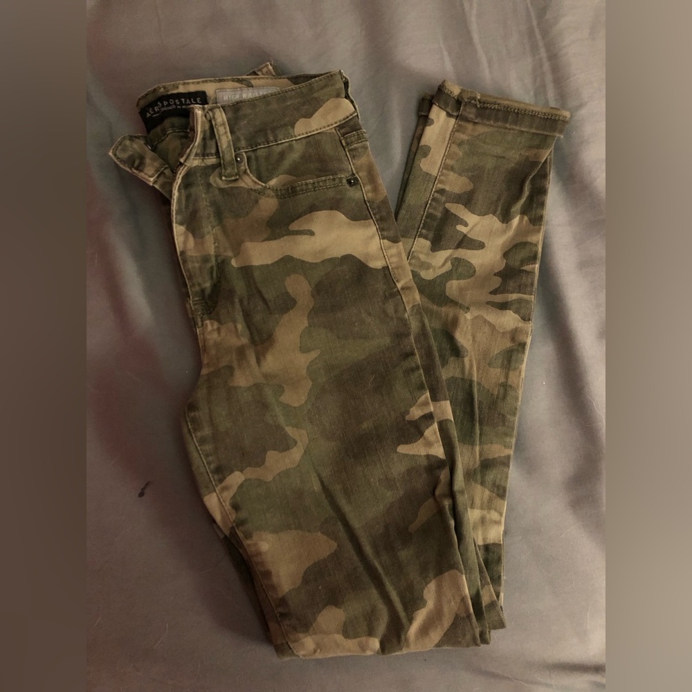 Aeropostale Camo Jeans